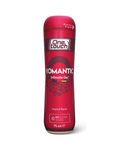 Red container of One Touch Romantic Intimate Gel on a white background